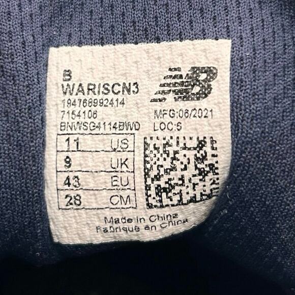 New Balance WARISCN3 Fresh Foam Arishi V3 Running Shoes‎ Navy Women's Size US 11 - Picture 7 of 8